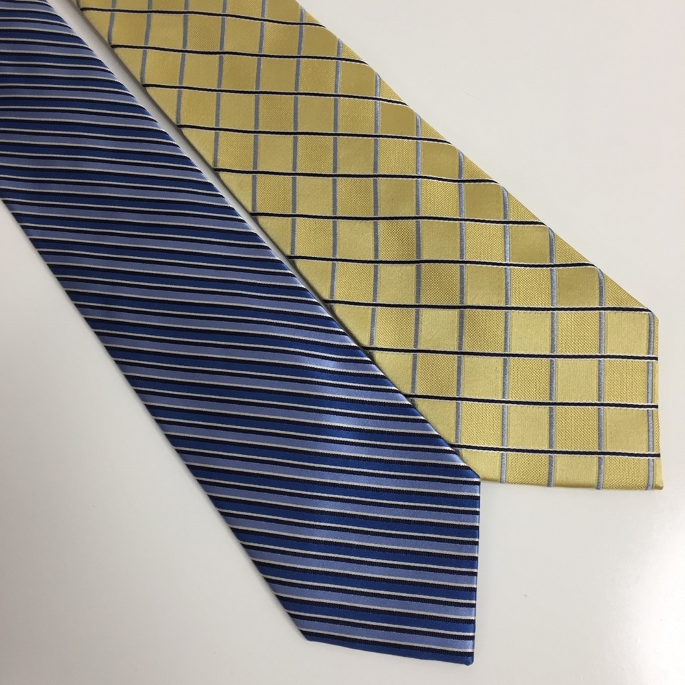IZOD 2 Bundle 100 % Silk Men’s Ties